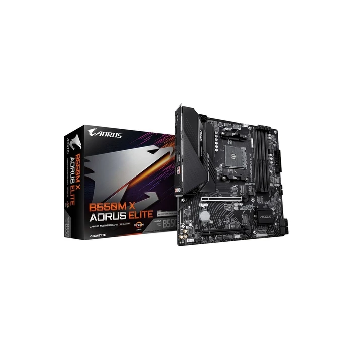 Gigabyte B550M X Aorus Elite Motherboard (B550, AM4, mATX, DDR4)