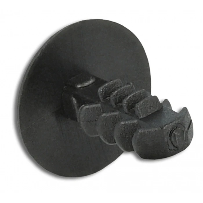 Delock Πλαστική Τάπα 60188 Για Κάλυψη Οπών, 8.7x9.6mm, Μαύρη, 10τμχ