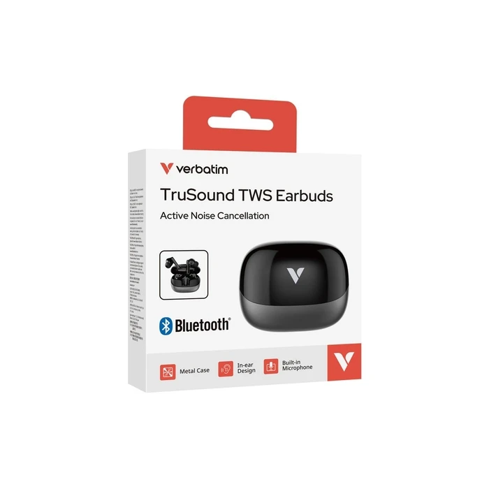 Verbatim TruSound Earbuds with ANC  Black