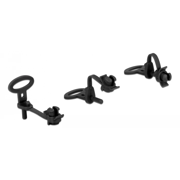 Αποστάτης Delock PCB 60190, 3.6mm, μαύρος, 10τμχ