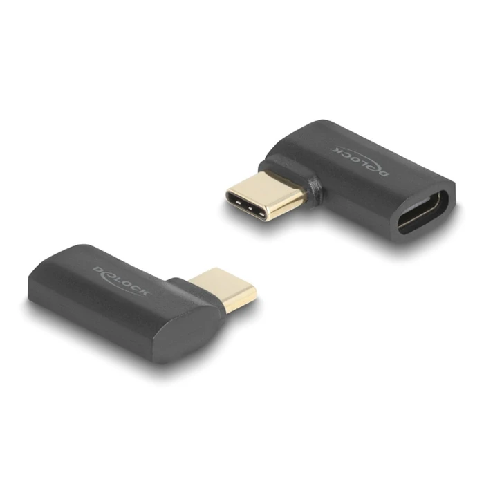 Αντάπτορας USB-C Delock 60245, Αρσενικό σε Θηλυκό, 240W, 40Gbps, Μαύρος