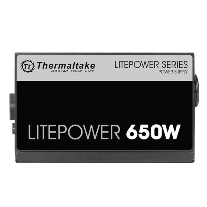 Τροφοδοτικό 650W Thermaltake Litepower II Black (Active PFC, 2xPEG, Single Rail)