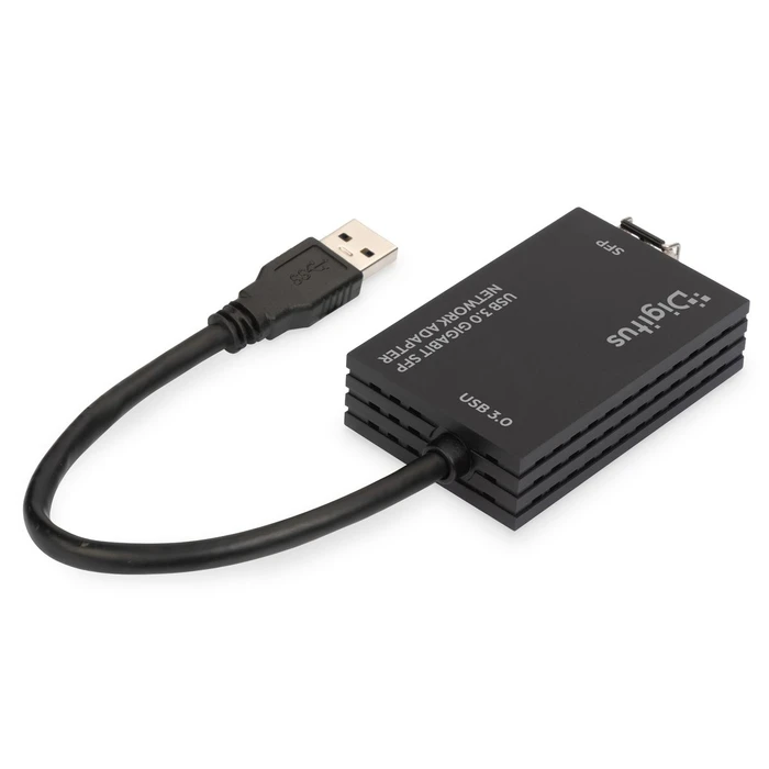 DIGITUS USB 3.0 Gigabit SFP Network Adapter (DN-3026 / DN-3026-1, SKU 603300, EAN 4016032509806)