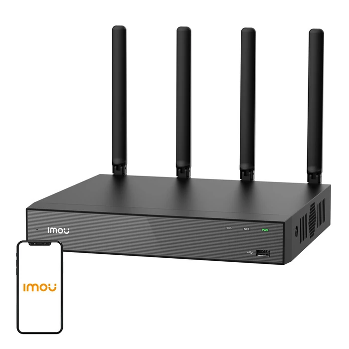 Dahua NVR-N118W-8A0E Καταγραφικό NVR WiFi 18 Καναλιών 4K