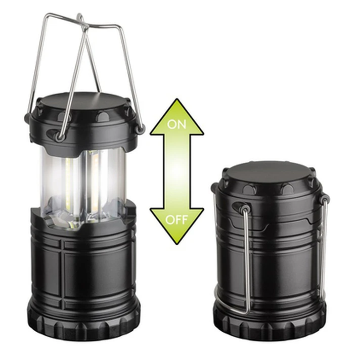 Φανάρι LED Goobay 60357, πτυσσόμενο, 3W COB LEDs, 250lm, 6800K