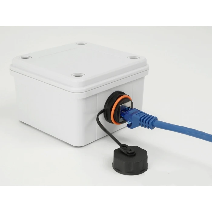 Ηλεκτρολογικό Κουτί Delock 60396, αδιάβροχο IP65, 96x96x60mm, γκρι