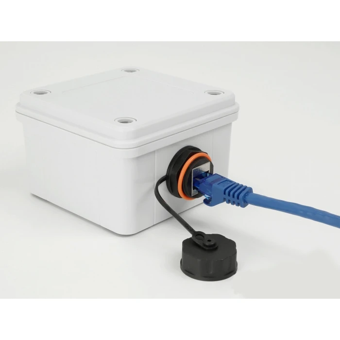 Ηλεκτρολογικό Κουτί Delock 60397, αδιάβροχο IP65, 100x100x75mm, γκρι