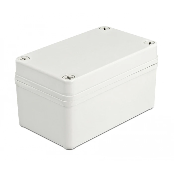 Ηλεκτρολογικό Κουτί Delock 60399, αδιάβροχο IP65, 130x80x70mm, γκρι