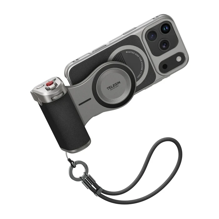 Telesin Powerbank Grip Holder 3200mAh MagSafe για iPhone 17 Pro - Telesin Master P5-MCS-10-TIP