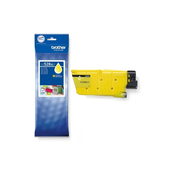 Brother Genuine Ink Cartridge LC-528XLY - Yellow (InkJet)