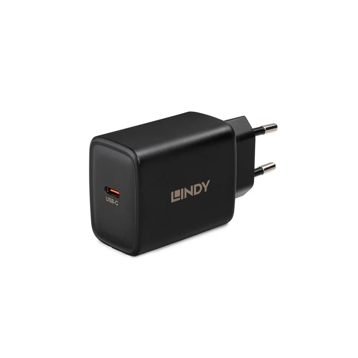 LINDY USB Type-C PD GaN Φορτιστής 65W, μαύρο