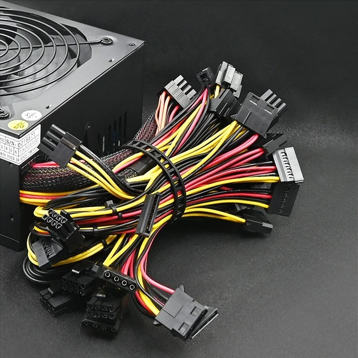 Τροφοδοτικό Qoltec Atx | 1600w | 80 Plus Gold | Bitcoin Miner