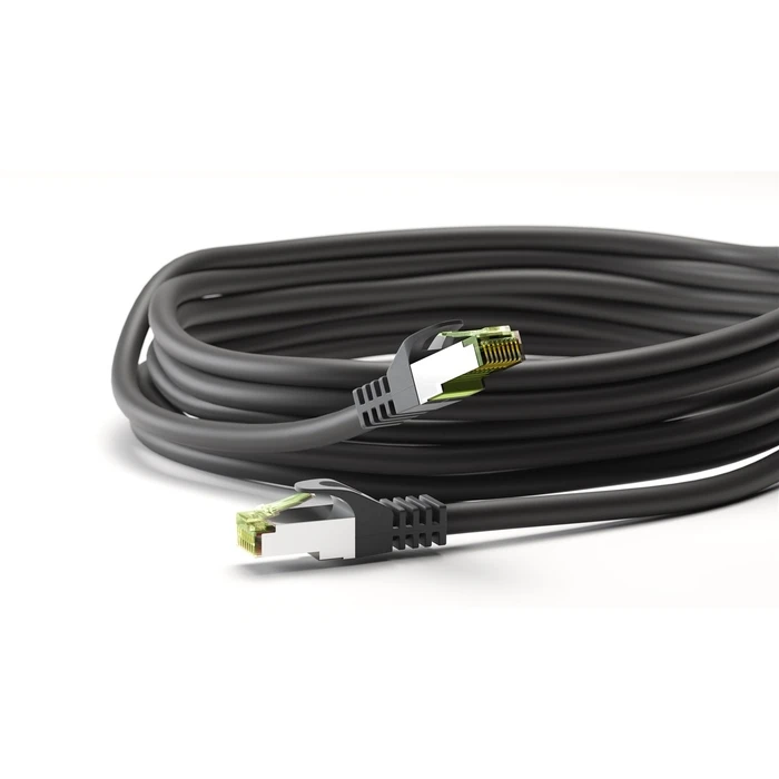 Καλώδιο Δικτύου Goobay 61096, CAT 8.1 S/FTP, copper, LSZH, 5m, μαύρο