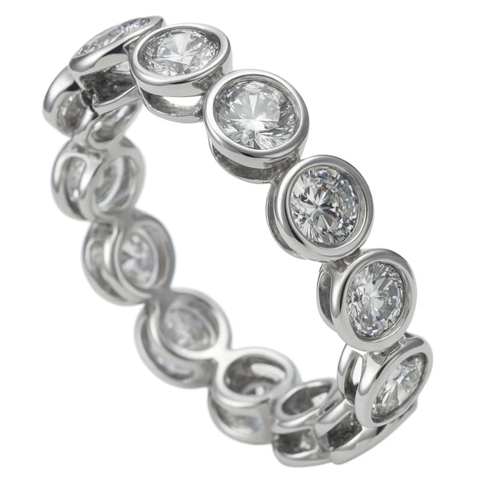 Γυναικείο Δαχτυλίδι Diamonfire 6112551082160 (16) από Ασήμι Grey