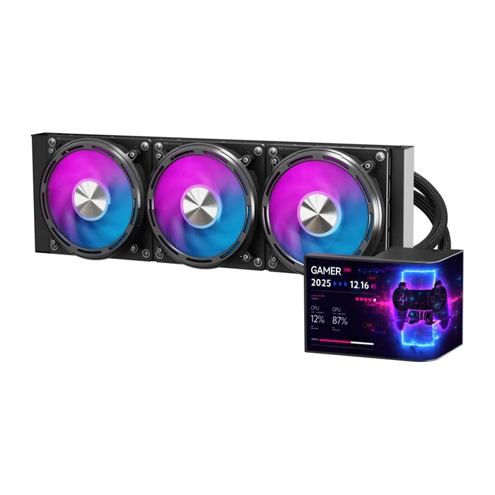 Ψύκτρα CPU darkFlash UV360 (μαύρο)