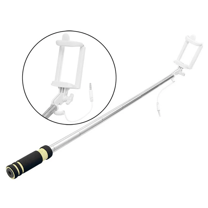 Selfie Stick Blow 3.5mm Jack Μαύρο