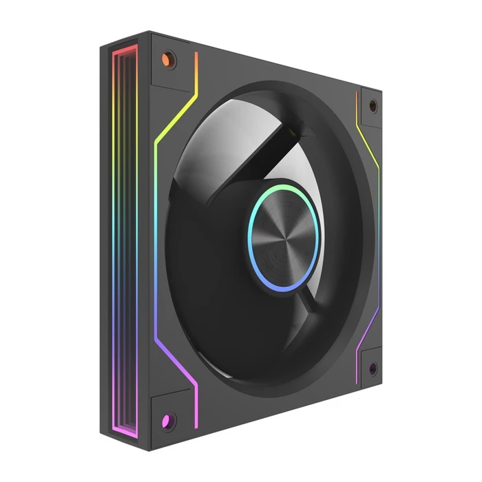 Darkflash DM20 Line 120mm Case Fan with ARGB, 3-Pin (1600 rpm / 56 CFM) - Black