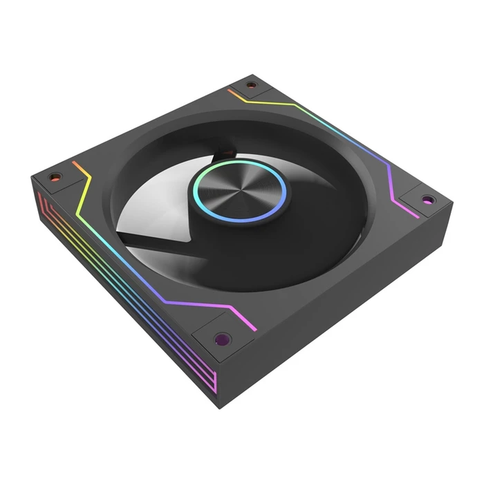 Darkflash DM20 Line 120mm Case Fan with ARGB, 3-Pin (1600 rpm / 56 CFM) - Black