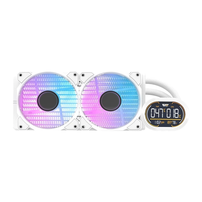 darkFlash DH240D v2 (White) 240mm AIO Liquid CPU Cooler