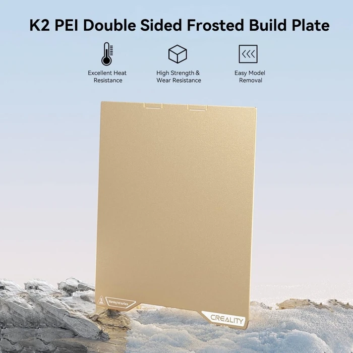 Creality K2 Επιφάνεια Εκτύπωσης PEI Διπλής Όψης Ματ 270x293mm