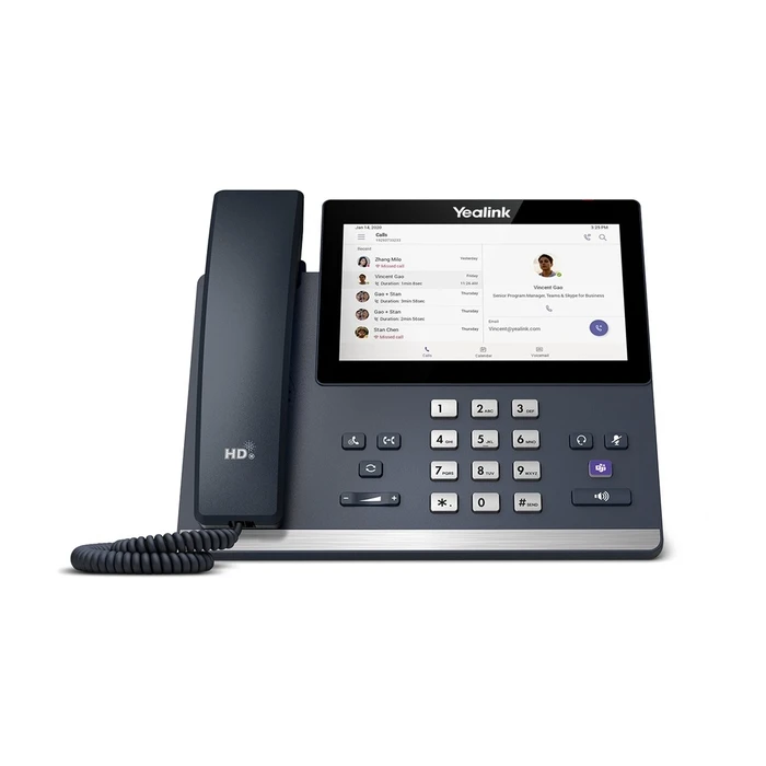 VoIP Phone Yealink MP56 E2 with Bluetooth Interface and Caller ID