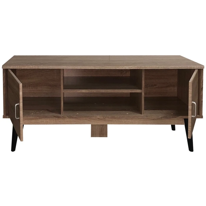 Velco Pro Systems TV Unit with Two Doors and Four Compartments 140x38x50 cm Sfendamos (Maple)