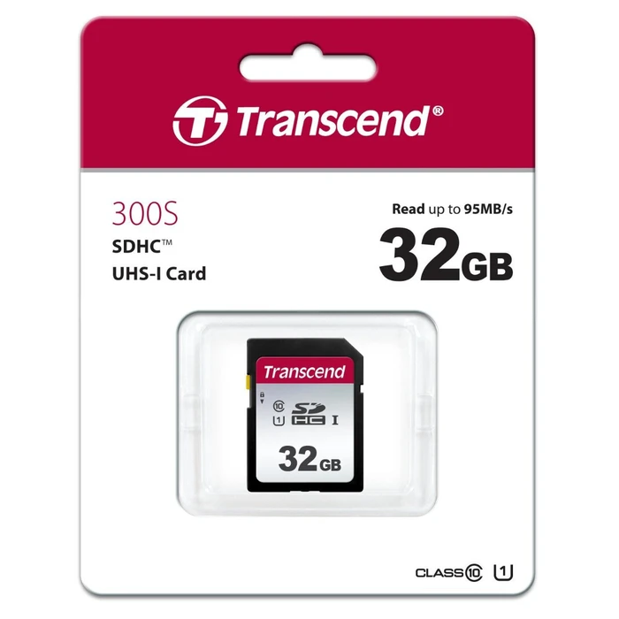 Κάρτα Μνήμης SDHC 32GB Transcend 300S Class 10 UHS-I U1