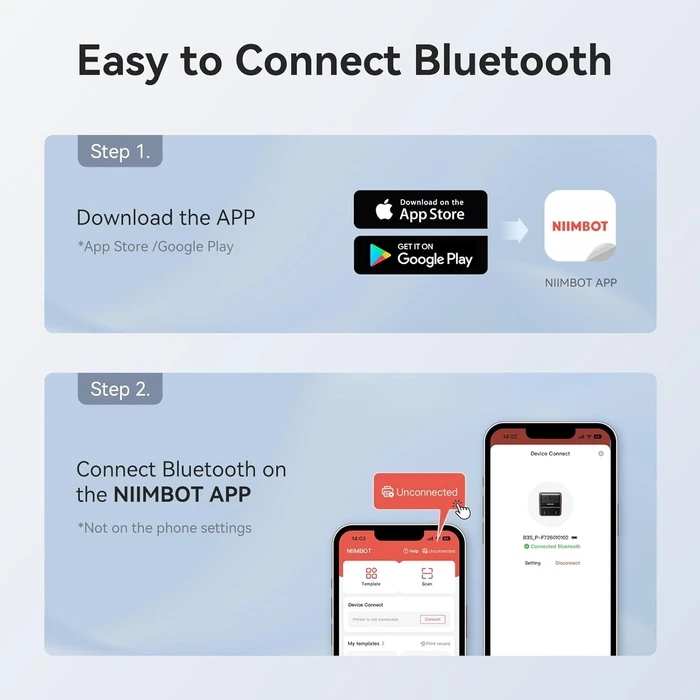 Ετικετογράφος Niimbot B3S-P 3-INCH Black