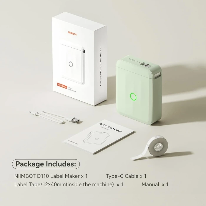Ετικετογράφος Niimbot D110-M 0.5-INCH Green