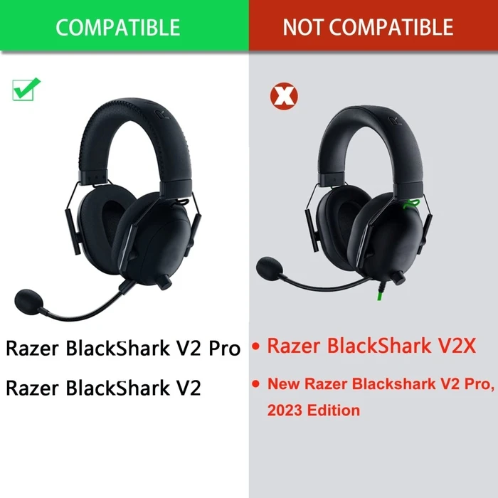Αξεσουάρ Ακουστικών Geekria Cooling Gel-Infused for Razer BlackShark V2, V2USB,V2Pro old 2020