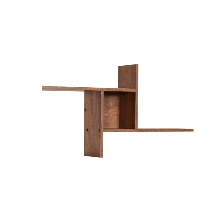 OSLO Walnut Wall Shelf W100 x D18 x H50 cm