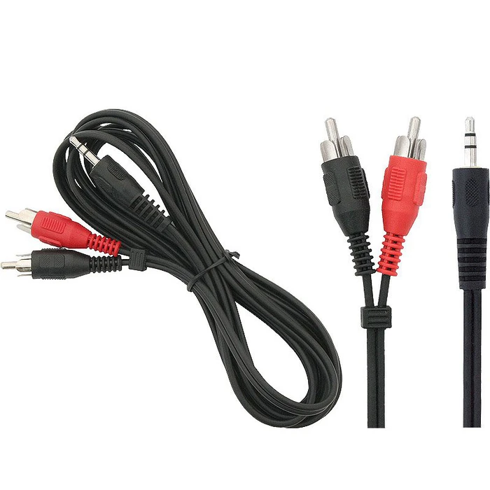 Καλώδιο RCA Stereo Jack 3.5mm to 2xRCA M/M 5m