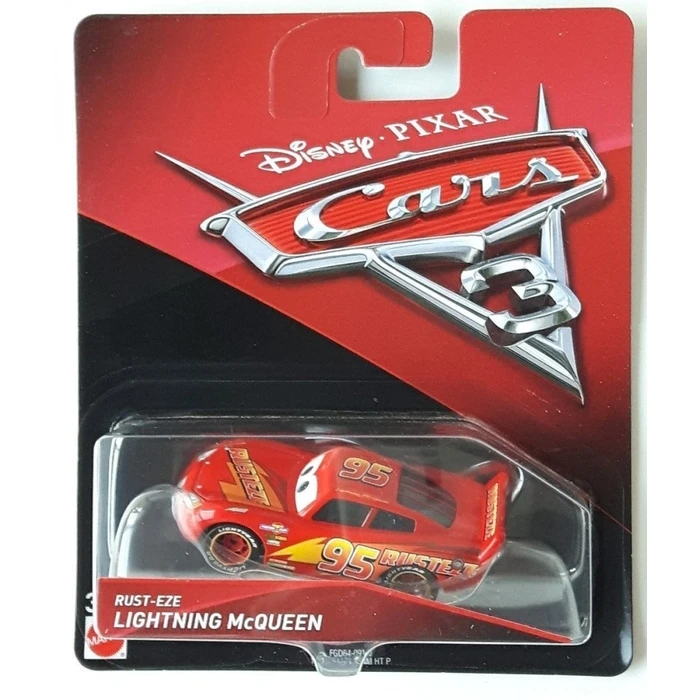 Mattel Car Cars 3 Rust-Eze Lightning Mcqueen