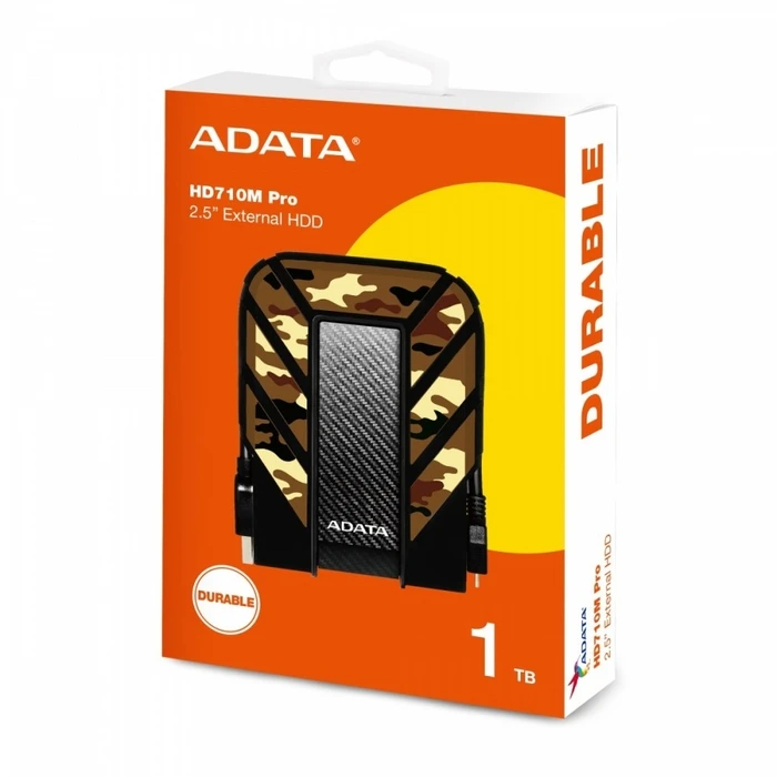 Eξωτερικός Σκληρός Δίσκος 1TB Adata DashDrive HD710M Pro 2.5" U3.1 Military