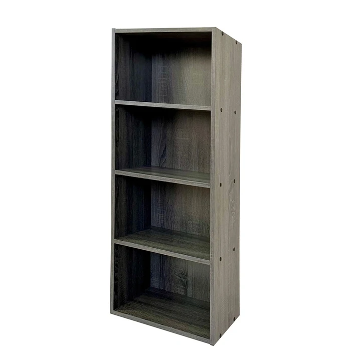 Velco Pro Systems 4-Shelf Shelving Unit 40x24x106 cm Gray Oak
