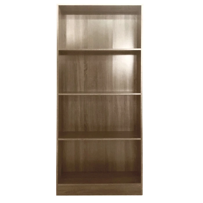 Velco Pro Systems Bookshelf/Rack 73x24x170 cm 4-Shelf Sfendamos (Walnut)