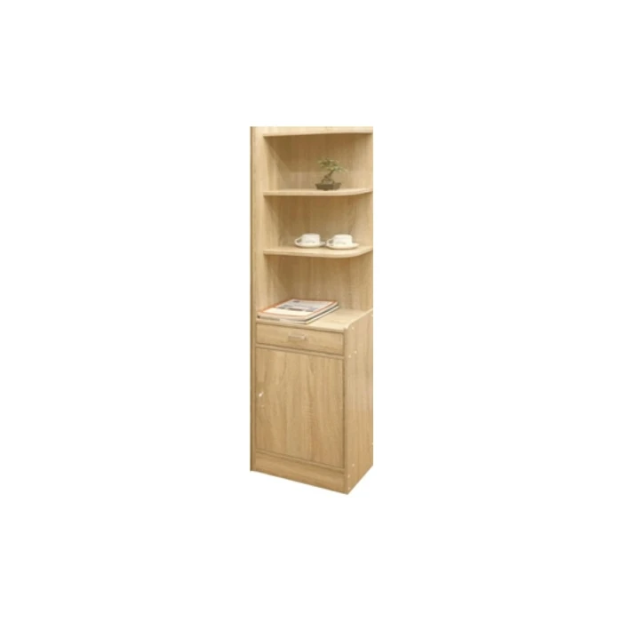Velco Pro Systems Corner Shelf 3-Tier 40x32x168 cm Sfendamos (Maple finish)