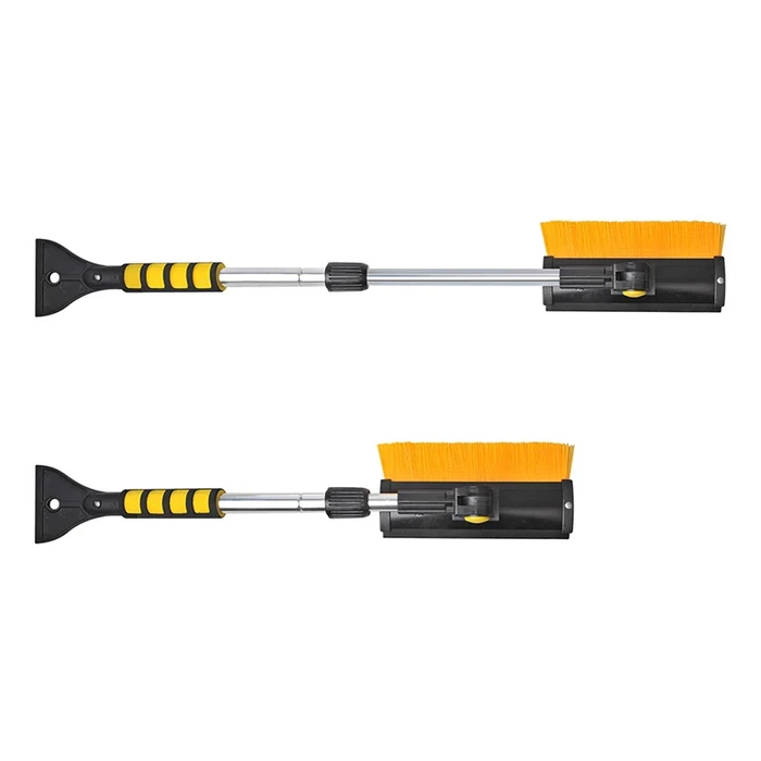 Ξύστρα Πάγου ProPlus με βούρτσα 630549, τηλεσκοπική έως 72cm, κίτρινη/Μαύρη