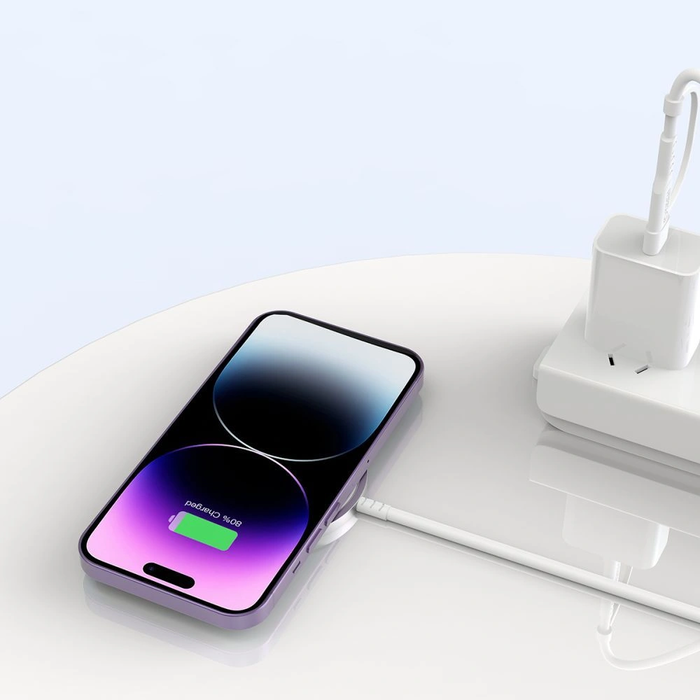 Tech-Protect QI15W-A44 Magnetic MagSafe Wireless Charger White