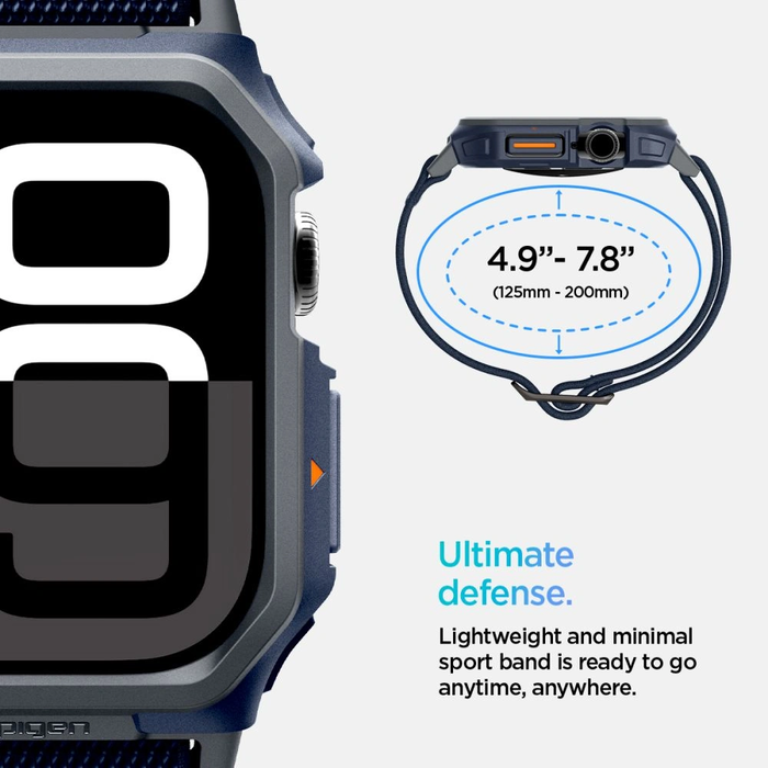 Spigen Lite Fit Pro Apple Watch 10 / 11 46mm Navy Blue