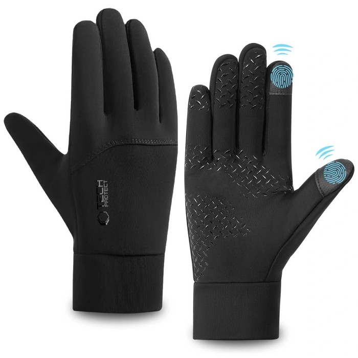 Tech-Protect WG01 Winter Touchscreen Gloves M Black