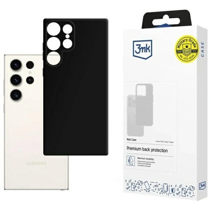 3MK Matt Case Samsung Galaxy S24 Ultra black