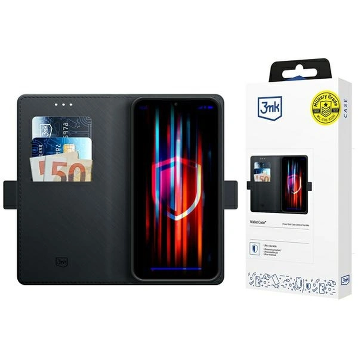 3MK Wallet Case Samsung Galaxy S24 FE black