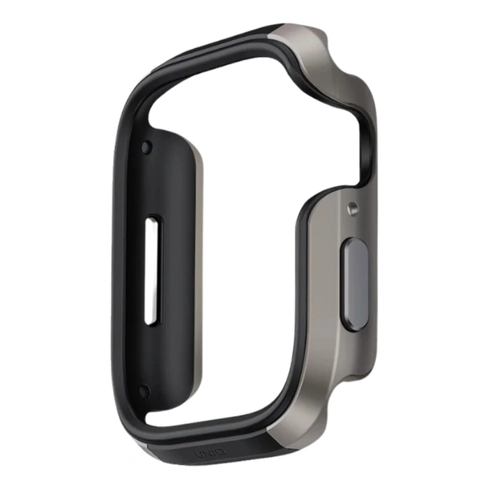 UNIQ Valencia Apple Watch Series 46mm titanium silver