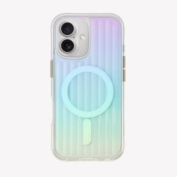 UNIQ Coehl Linear Apple iPhone 16 Magnetic Charging iridescent
