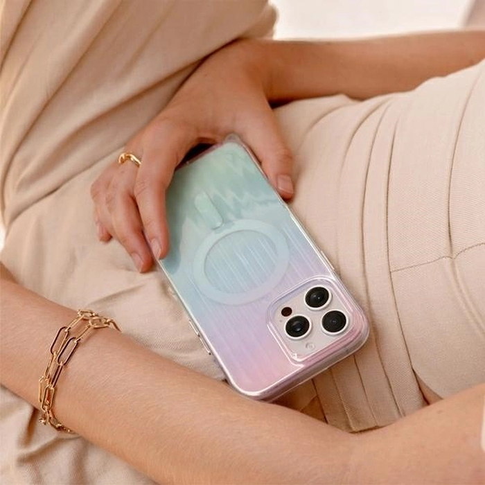 UNIQ Coehl Linear Apple iPhone 16 Pro Max Magnetic Charging iridescent