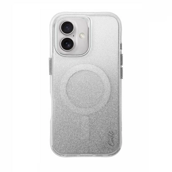 UNIQ Coehl Lumino Apple iPhone 16 Magnetic Charging sparkling silver
