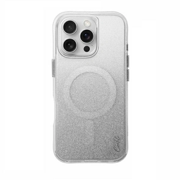 UNIQ Coehl Lumino Apple iPhone 16 Pro Magnetic Charging sparkling silver