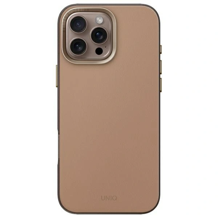 UNIQ Lyden DS Apple iPhone 16 Pro Max Magclick Charging brown-flint grey