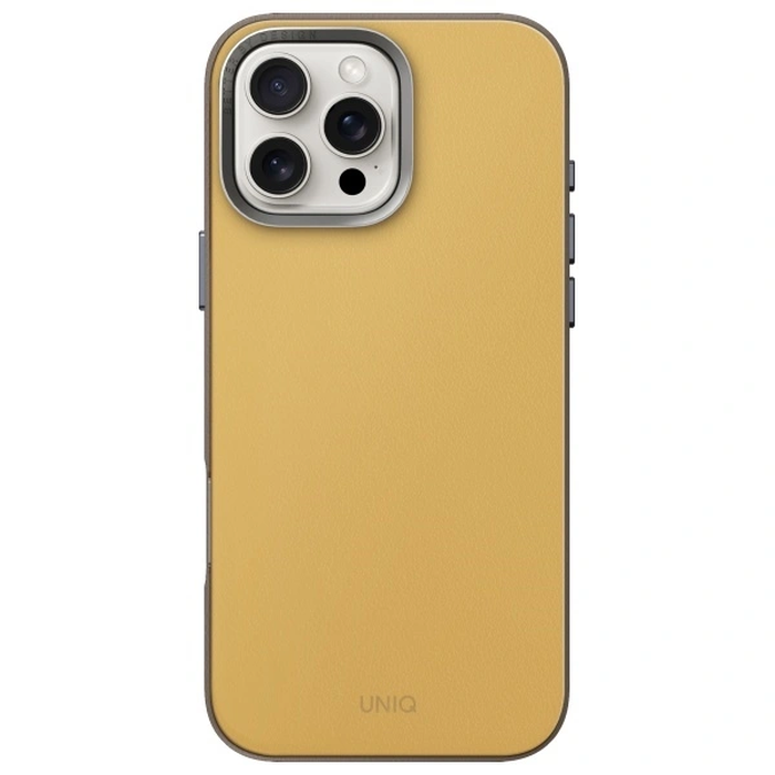 UNIQ Lyden DS Apple iPhone 16 Pro Max Magclick Charging yellow-grey